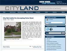 Tablet Screenshot of citylandnyc.org